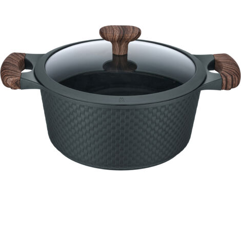 Resto Kochtopf 4,2 l (grau, 240x115x240 mm, Ø24cm, Induktion, spülmaschinenfest) (1/5)