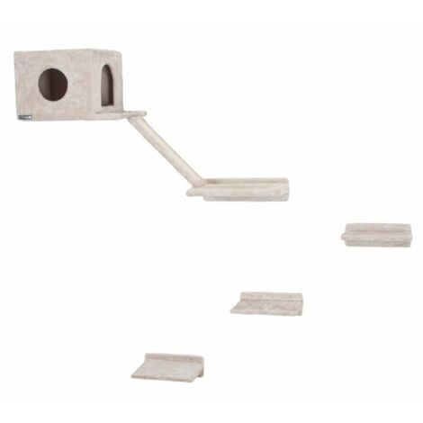 Kerbl Kletterwand Montblanc (Farbe beige, max. Belastbarkeit 10 kg, 6-teilig)