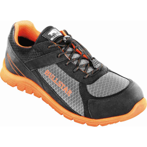 Bullstar Sicherheitsschuh ULTRA S1)PS (Farbe schwarz/orange, Größe 45) (1/2)
