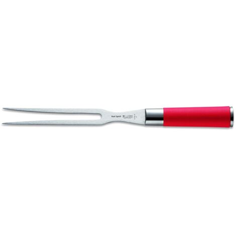 F. DICK Serviergabel Red Spirit Fleischgabel 20cm X55CrMo14 Stahl Tranchiergabel