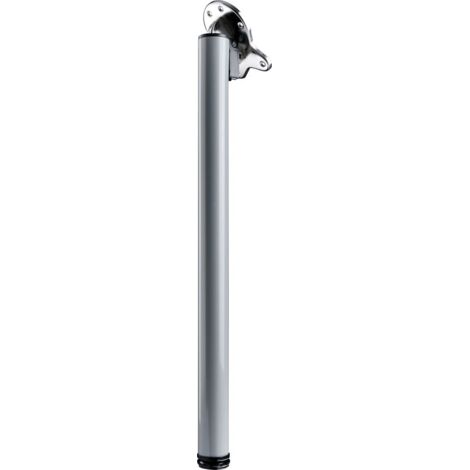 Hettich Klapp-Tischbein-Belastbarkeit 50 kg 50 mm Hähe 710 mm-Stahl Silber