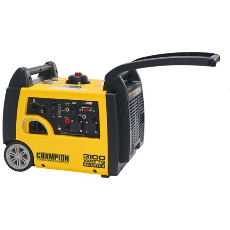 Champion Power Equipment mobiles Stromaggregat Benzin 3100 Watt, tragbar, leise