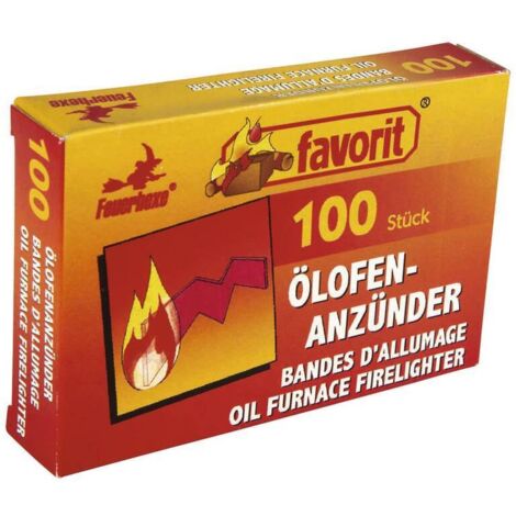 Favorit Ölofenanzünder 100 Streifen, zum einfachen und schnellen Anzünden