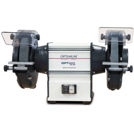Optimum Doppelschleifmaschine OPTIgrind GU 20 Schleifmaschine 230 V Scheibe 20mm
