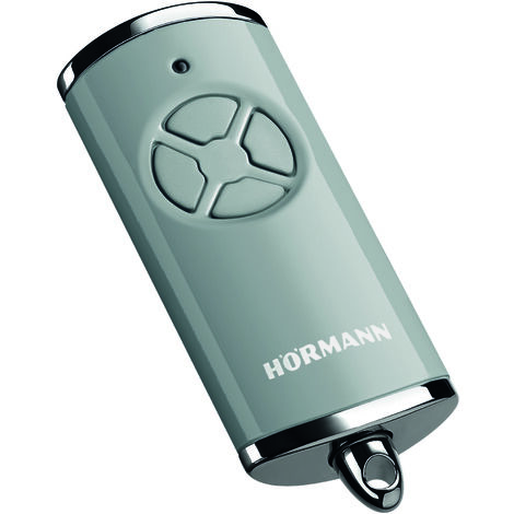 Hörmann Handsender HSE4 868-BS Hochglanz Chrom Classic grau Fernbedienung