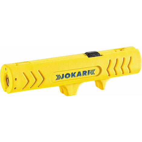 Jokari Kabelverarbeitungs-Set Kabelmesser Kabel-Entmanteler und Abisolierzange 
