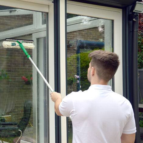 Unger Fensterreinigungs-Set 1,25 M + Fensterwischer