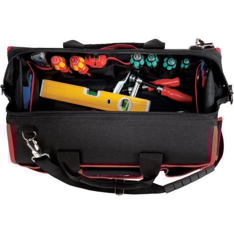 Parat Werkzeugtasche Basic Tool Softbag M Föcher + Gummischlaufen, Schultergurt