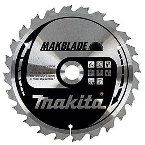Makita Sägeblatt MAKBLADE für Kappsäge LF 1000 (260 x 30 mm, 60 Zähne) B-32801