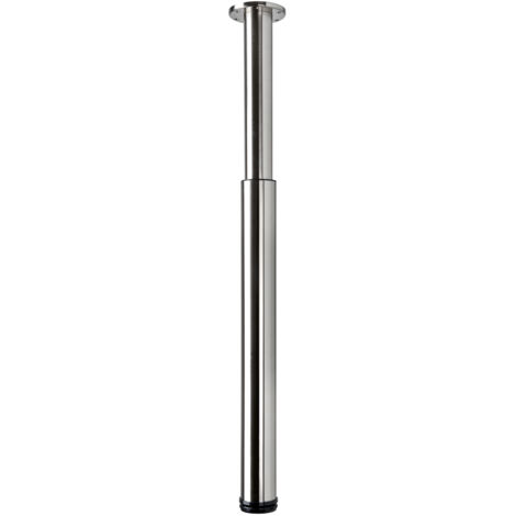 Hettich Tischbein Tischfuß mit XXL-Hähenverstellung rund 70-110cm 9196649