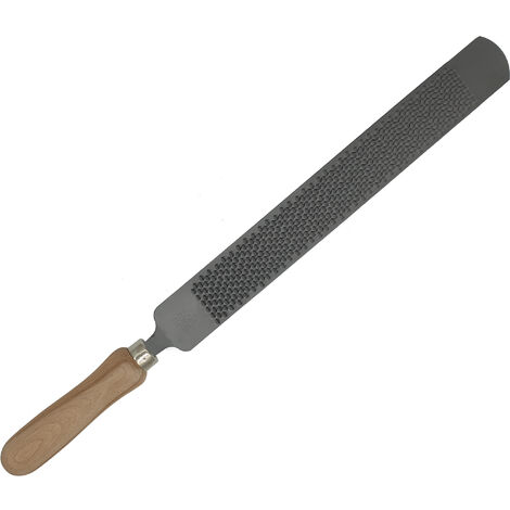 F.DICK Hufraspel 350mm (mit Holzheft hohe Abtragsleistung mit Feilenseite)