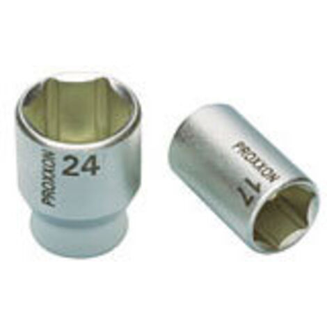 PROXXON 23508 Steckschlüsseleinsatz / Nuss 10mm Antrieb 10mm (3/8") (1/2)