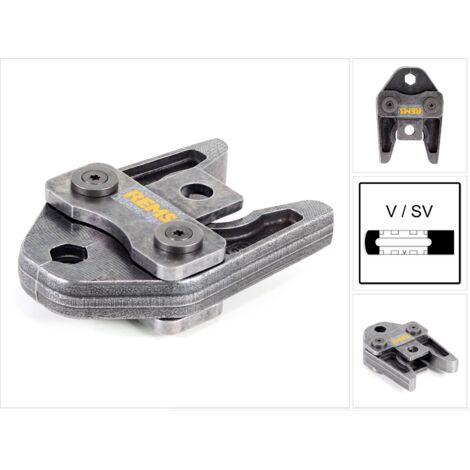 Rems Presszange V 15 mm mit 2 schwenkbare Monoblock Pressbacken