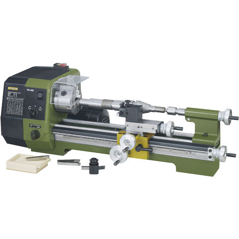 Proxxon Präzisionsdrehmaschine PD 400 870 W Motordrehzahl 1400/2800 /min