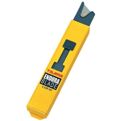 Tajima Ersatzklingen Spender mit SB-Karte, gelb, 1 Stück, geeignet für Bauholz (1/2)