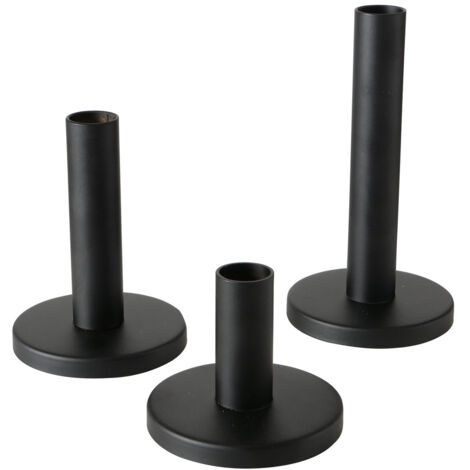 Metallkerzenhalter 16 cm MALKO, 3er Set