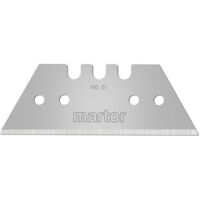 MARTOR Trapezklinge 10 Stück Ersatzklingen Cuttermesser, Länge 53 mm