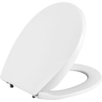 Pressalit Calmo 556 WC-Sitz (Farbe Weiß, mit Absenkautomatik) 556000-D15999