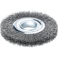 Lessmann Rundbürste 125 mm Rohr 40 mm STA gew, 0,30 mm, zur entfernung von Rost