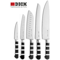 F. DICK Koch Messer Set 1905 (Brot-, Koch-, Universal- u Officemesser, Santoku)