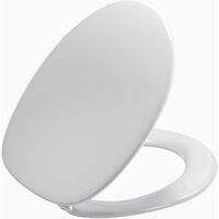 WC-Sitz Zaga weiß mit Deckel und Universalscharnier (BN9)