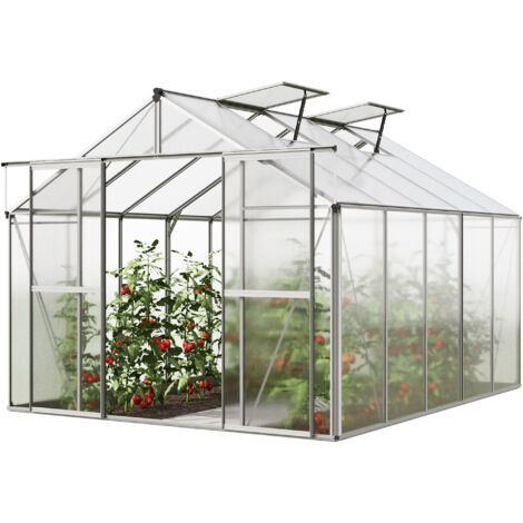 GFP Serra Orchidee 5 costruzione in alluminio 256 x 317 cm lastre di policarbonato