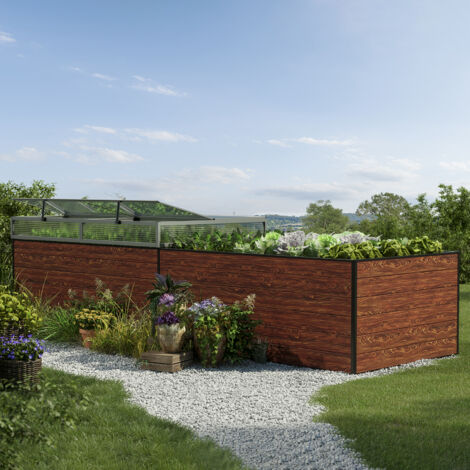 Cartello decorativo da giardino, resistente alle intemperie