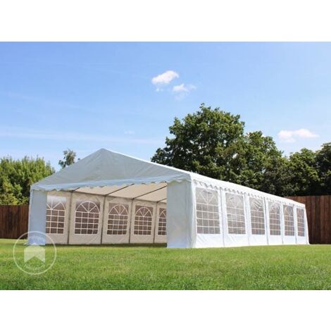 5x6 MTendone Per Feste PREMIUM PVC Bianco 100% Impermeabile Gazebo Da