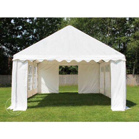 Tendone Per Feste 3x5 M Gazebo Party Per Sagre, Mercati 450 N Bianco 553226 - Foto 11