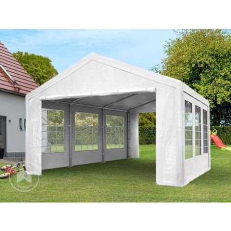 Gazebo Toolport 5x10 M Bianco - Tendone Per Feste E Eventi, Impermeabile - Foto 8