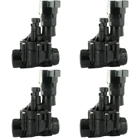 Elettrovalvola Rain Bird 100-DVF 9V Con Regolatore Di Portata – Per Irrigazione Giardino, Filettatura 1", Portata 0,75-9,08 M³/h