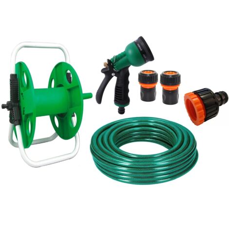Komplettes Schlauchset 6 Stück, Bewässerungsschlauch 50mts. Exclusives