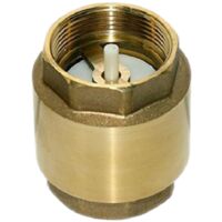 VALVULA DE RETENCION ROSCA 1 12 LATON 40 MM DE DIAMETRO PARA CONTROL DE AGUA EXCLUSIVES ANGEBOT