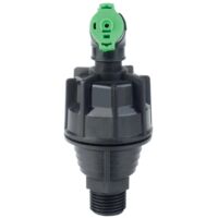 Super 10 Drehbewässerungs-Mikrosprinkler, 1/2" männlicher runder grüner Düsensprinkler. Exclusives Angebot