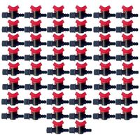 Tropfbewässerungs-Umschaltventil 16 mm x 3/4", Absperrhahn, Packung mit 50 Einheiten. Exclusives Angebot