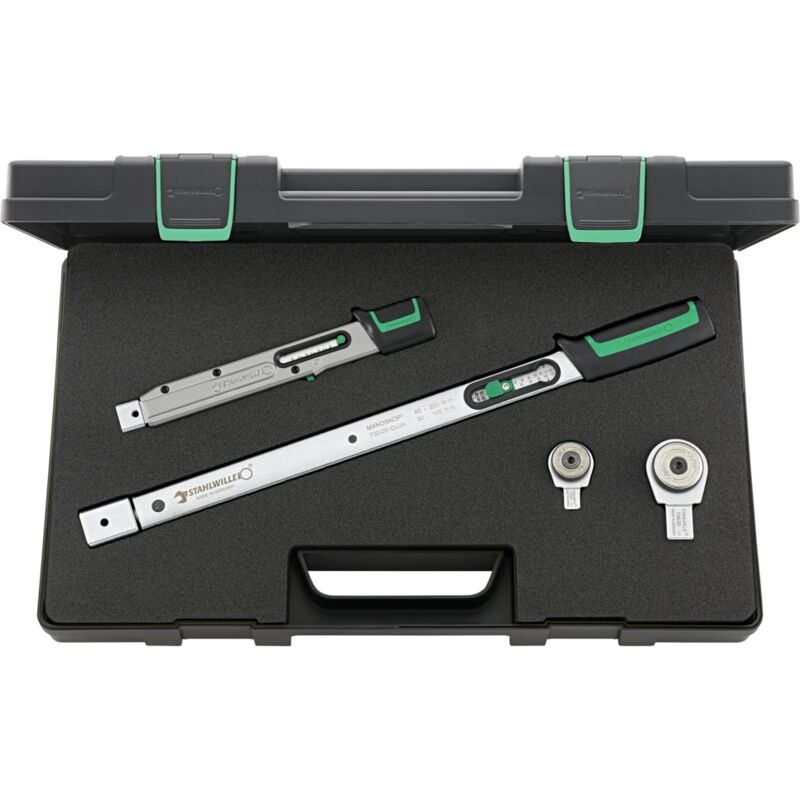 Drehmomentschlüssel Set 8 - 200 N·m mit Einsteckknarre im  