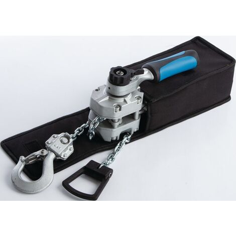 Alu Hebelzug 250kg Flaschenzug Kettenzug Ratschenzug 