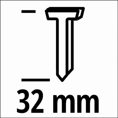 Stück Tacker-Zubehör 32mm, Nägel 3000