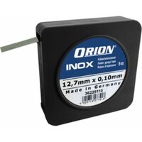 Fühlerlehrenband INOX 0,12 mm Nenndicke 13 mm x 5m