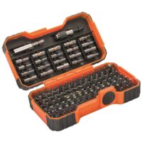 Bit-Box, 100-tlg, Schlitz, Phillips, Pozidriv, Torx®, Torx®-TR