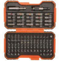 Bit-Box, 100-tlg, Schlitz, Phillips, Pozidriv, Torx®, Torx®-TR