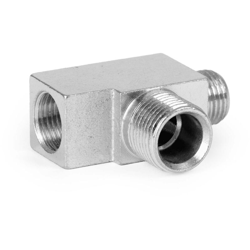 Tee Raccordi Tubo Femmina, Valvola Di Deviatore A T 3 Vie 3/8 - Foto 11