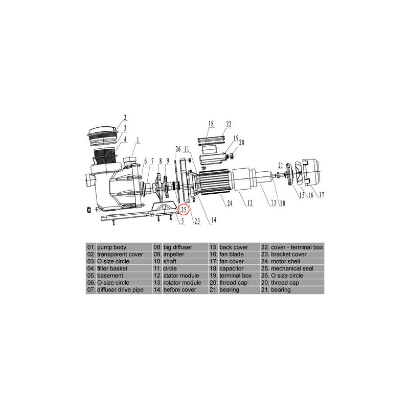 STARK SKWP-0520409 Pompa Acqua Con Guarnizione Per Honda Civic, CRX, Integra - 3