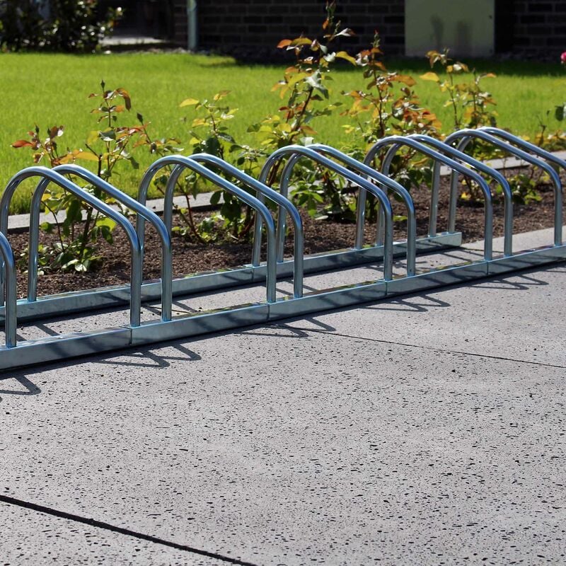 Toboli Rastrelliera per 2 bici in acciaio zincato per interno/esterno