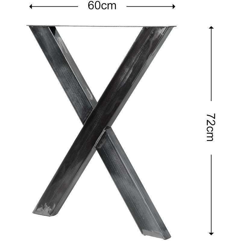 Base tavolo in ferro • diam 60cm • h 72/108 cm • mod 020