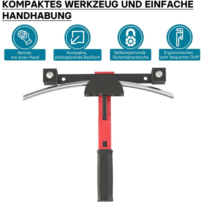 PINZA CURVATUBO Ø10-22 mm ROTHENBERGER BENDER MAXI