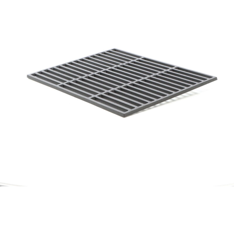 Griglia In Ghisa Smaltata AufuN – 60x40 Cm, Rettangolare, Spessore 9 Mm, Per BBQ A Gas E Carbone – Scegli La Tua Misura