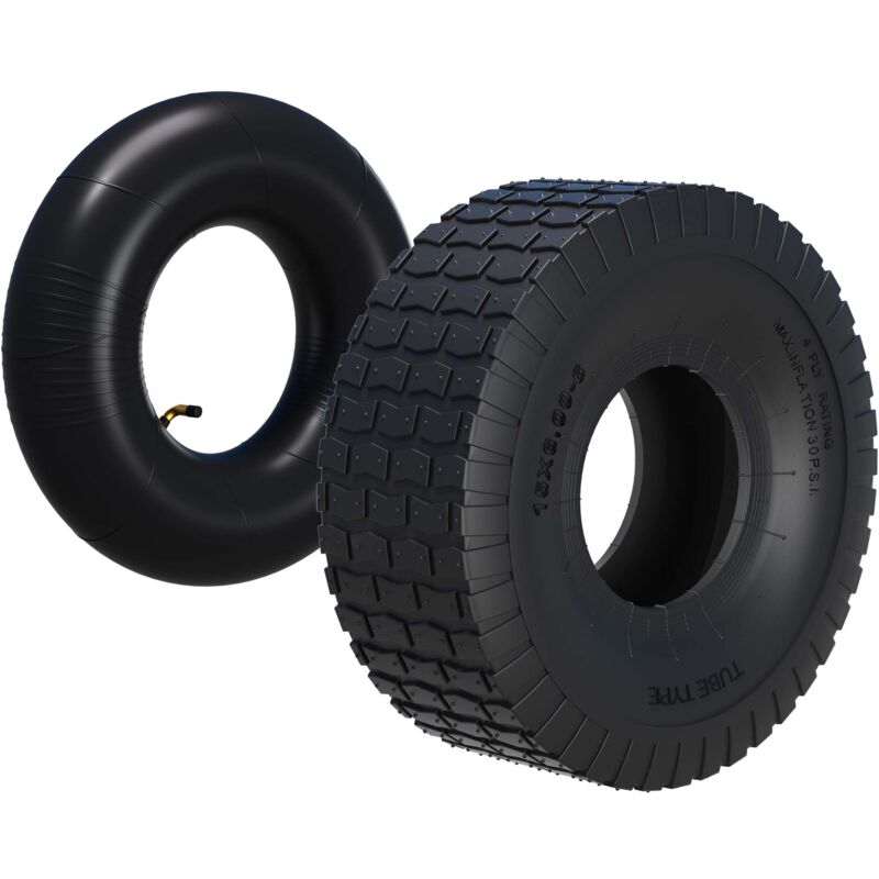 Ruota Per Tosaerba Multi Costola 15x6,00-6 6 Strati P508 - Foto 7