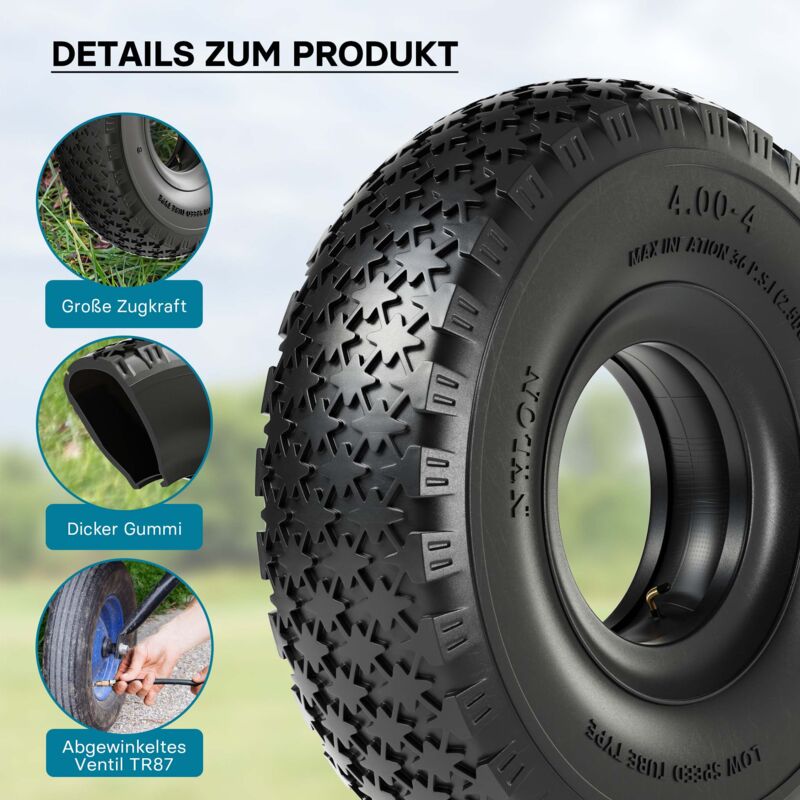 Greenball Soft Turf S365 Transmaster Pneumatico Per Tosaerba 4 Strati - Foto 10