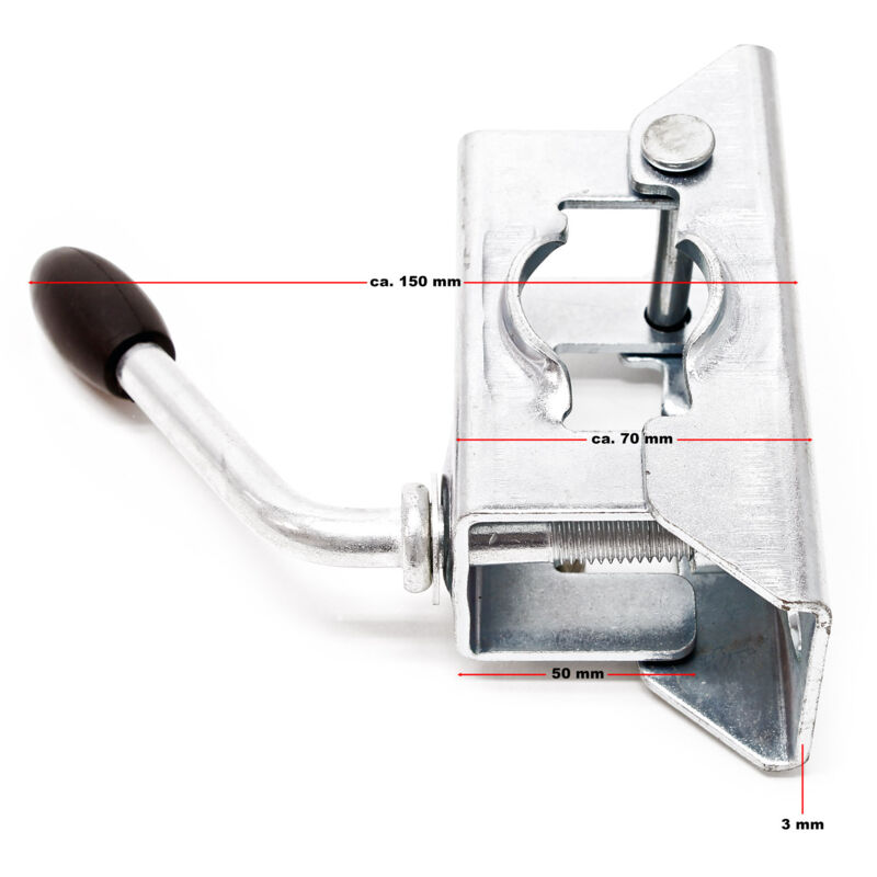 Ganci Traino E Ricambi Per Rimorchi : SUPPORTO RUOTA DI Scorta Per Carrelli Lb Ex Art 736988005 - Foto 10